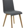 Krzesło Arosa Anthracite tapicerowane