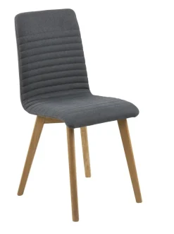 Krzesło Arosa Anthracite tapicerowane