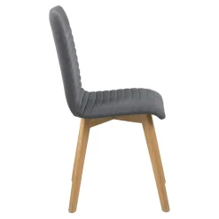 Krzesło Arosa Anthracite tapicerowane