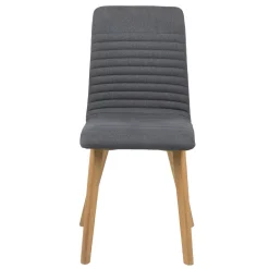 Krzesło Arosa Anthracite tapicerowane