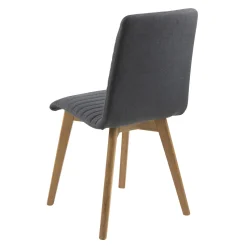 Krzesło Arosa Anthracite tapicerowane