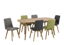 Krzesło Arosa Light Grey tapicerowane