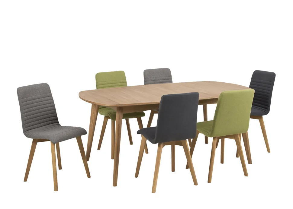 Krzesło Arosa Light Grey tapicerowane