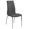 Krzesło Asama szare tapicerowane