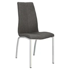 Krzesło Asama szare tapicerowane