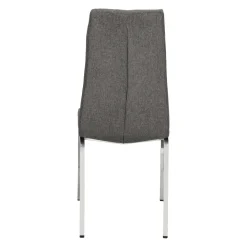 Krzesło Asama szare tapicerowane