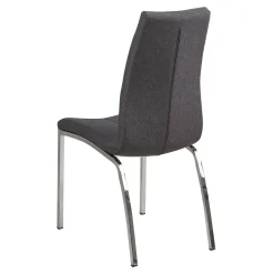 Krzesło Asama szare tapicerowane