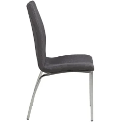 Krzesło Asama szare tapicerowane
