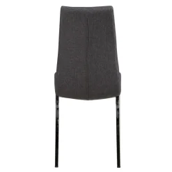Krzesło Asama szare tapicerowane