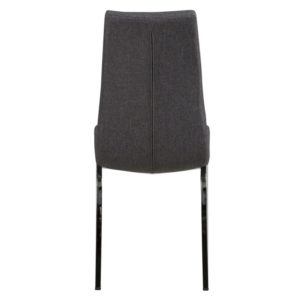 Krzesło Asama szare tapicerowane
