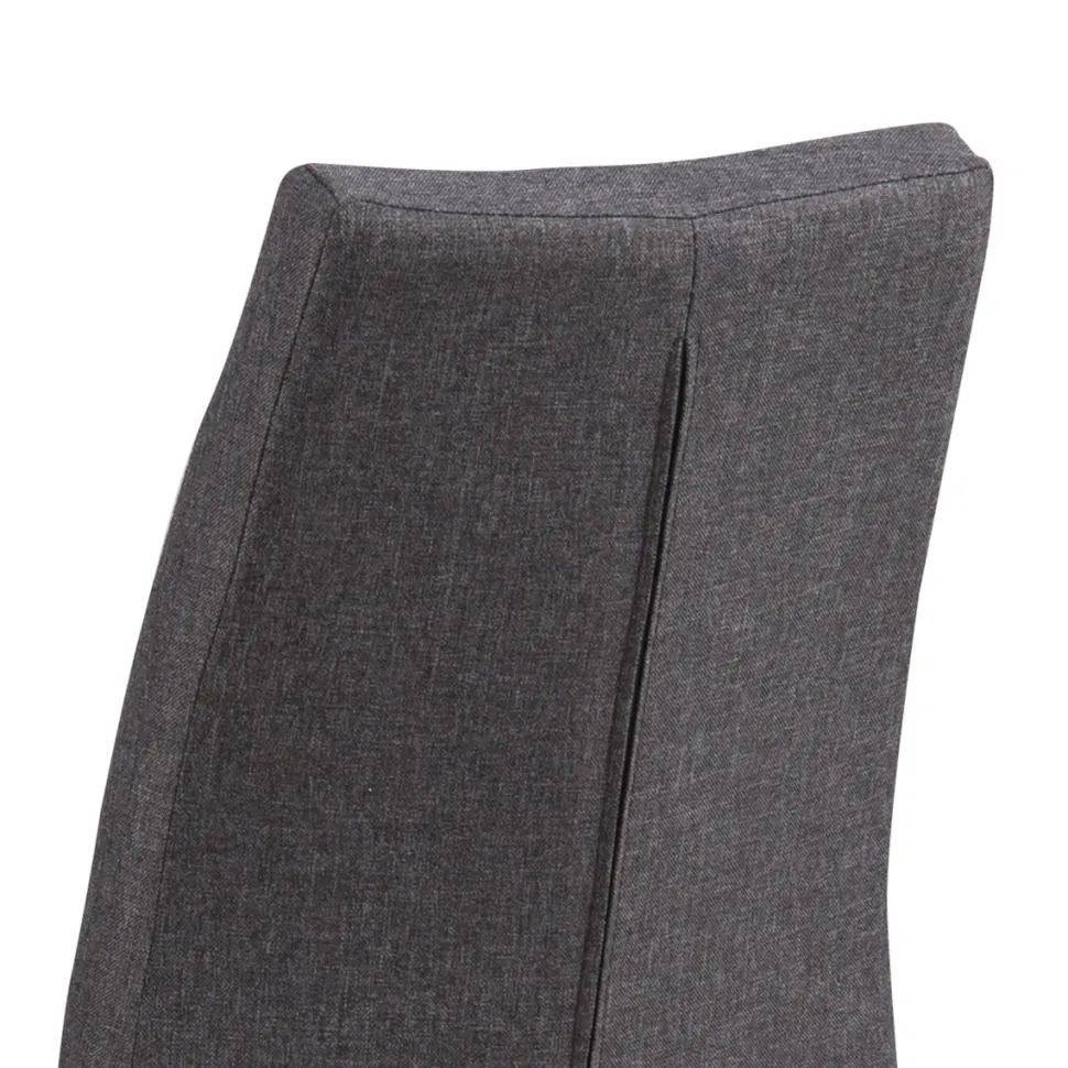 Krzesło Asama szare tapicerowane