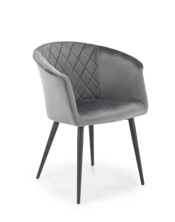 Krzesło Auger szare