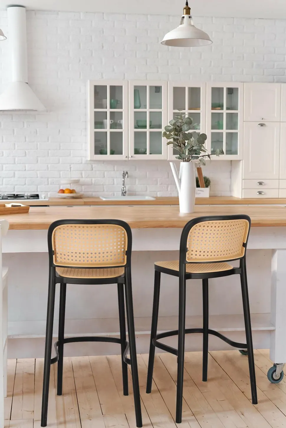 Krzesło barowe Antonio czarne