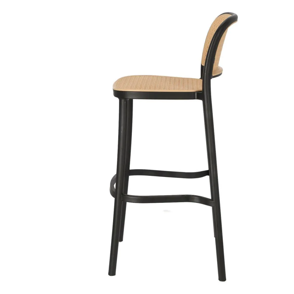 Krzesło barowe Antonio czarne