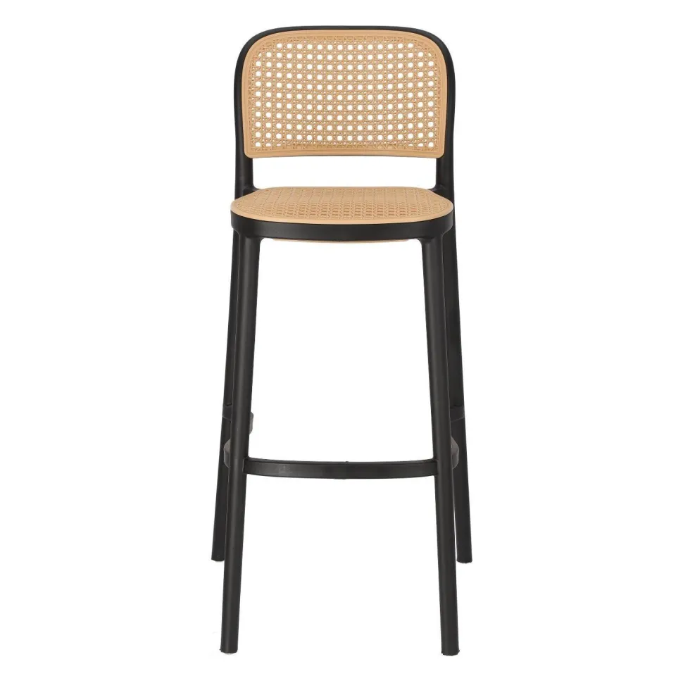 Krzesło barowe Antonio czarne