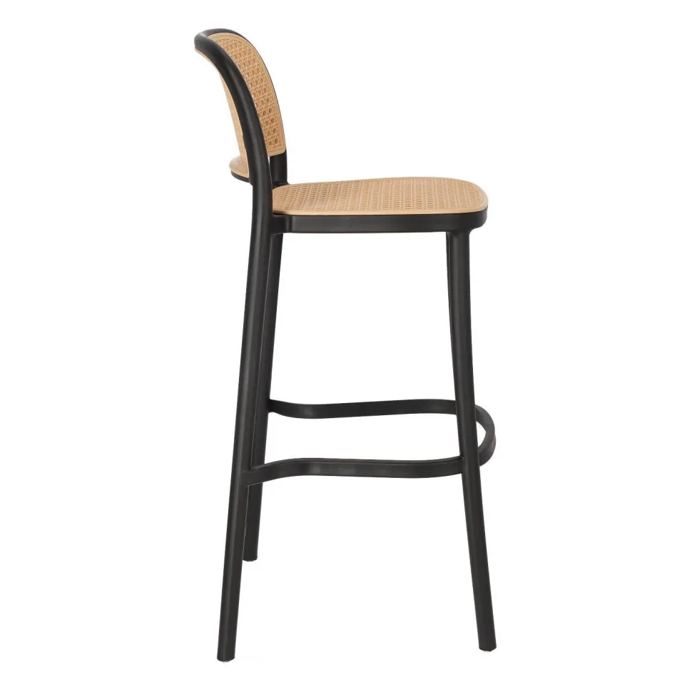 Krzesło barowe Antonio czarne