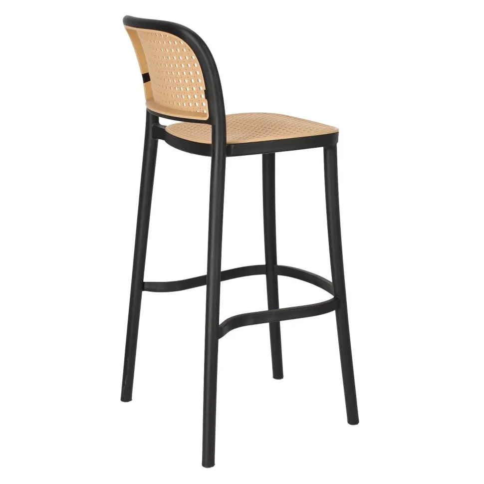 Krzesło barowe Antonio czarne