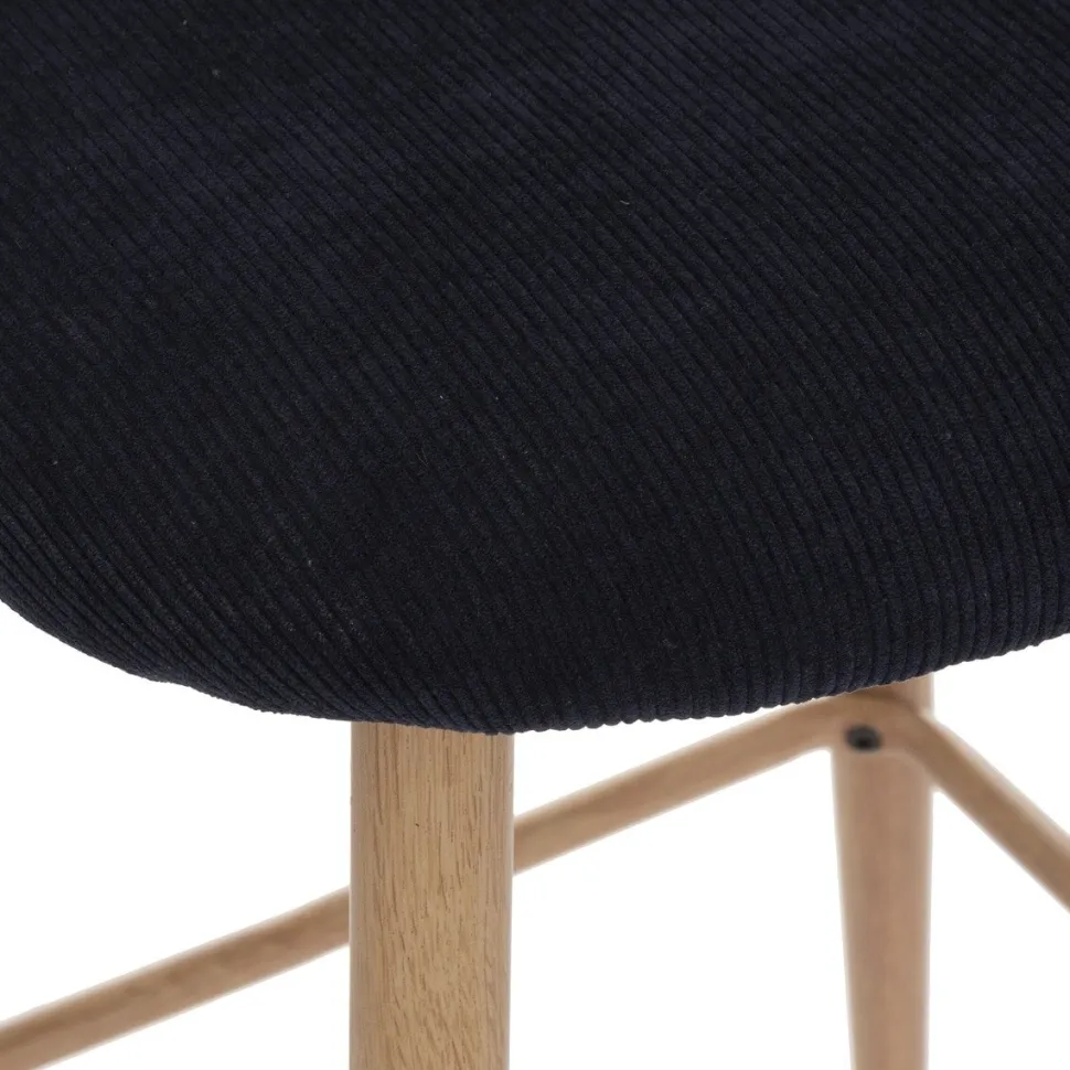 Krzesło barowe Celeste granatowe