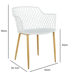 Krzesło Basel białe