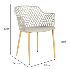 Krzesło Basel taupe