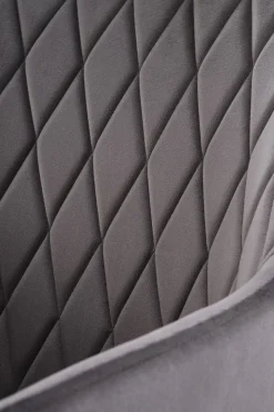 Krzesło Basper Velvet szary