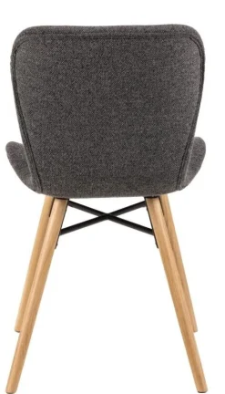 Krzesło Batilda antracytowe Monza 130