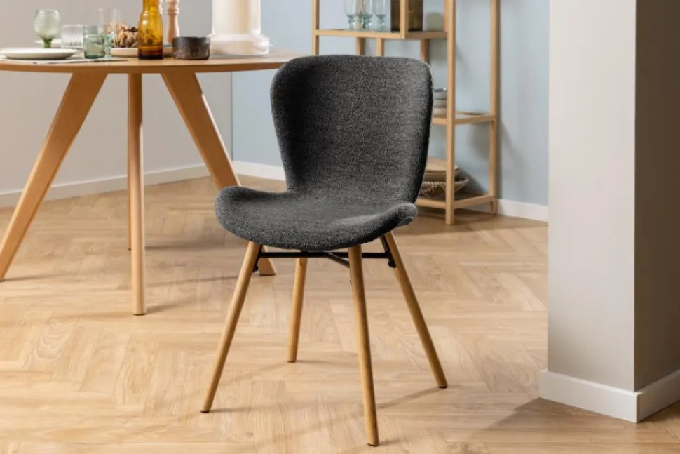 Krzesło Batilda antracytowe Monza 130