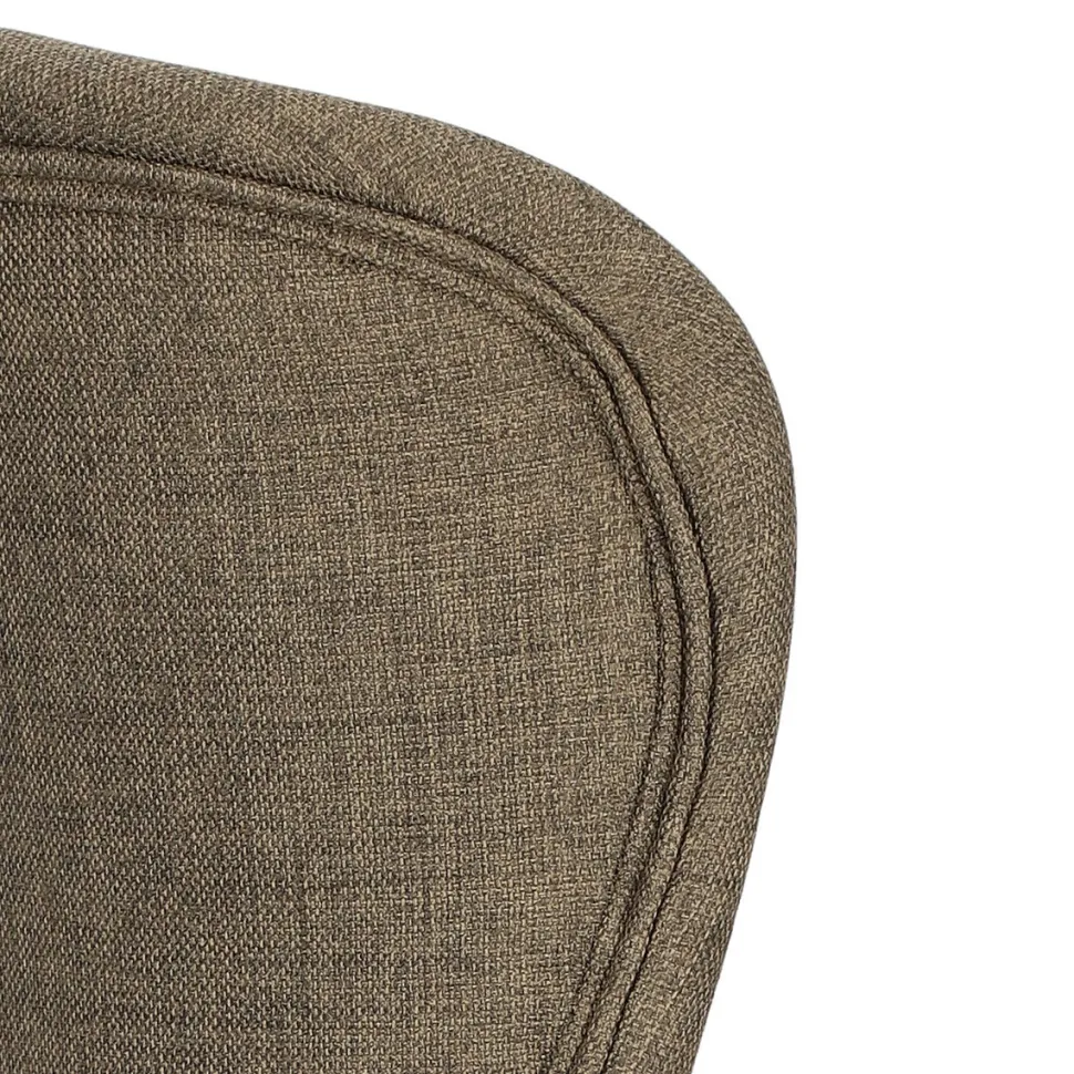 Krzesło Batilda Khaki tapicerowane