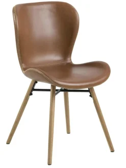 Krzesło Batilda Retro brandy /naturalne