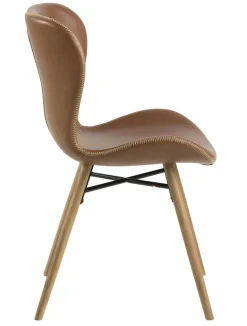 Krzesło Batilda Retro brandy /naturalne