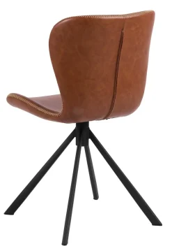 Krzesło Batilda Retro cross brandy