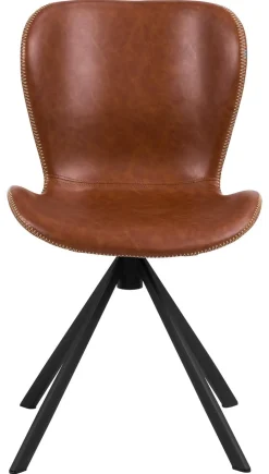 Krzesło Batilda Retro cross brandy