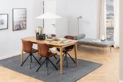 Krzesło Batilda Retro cross brandy