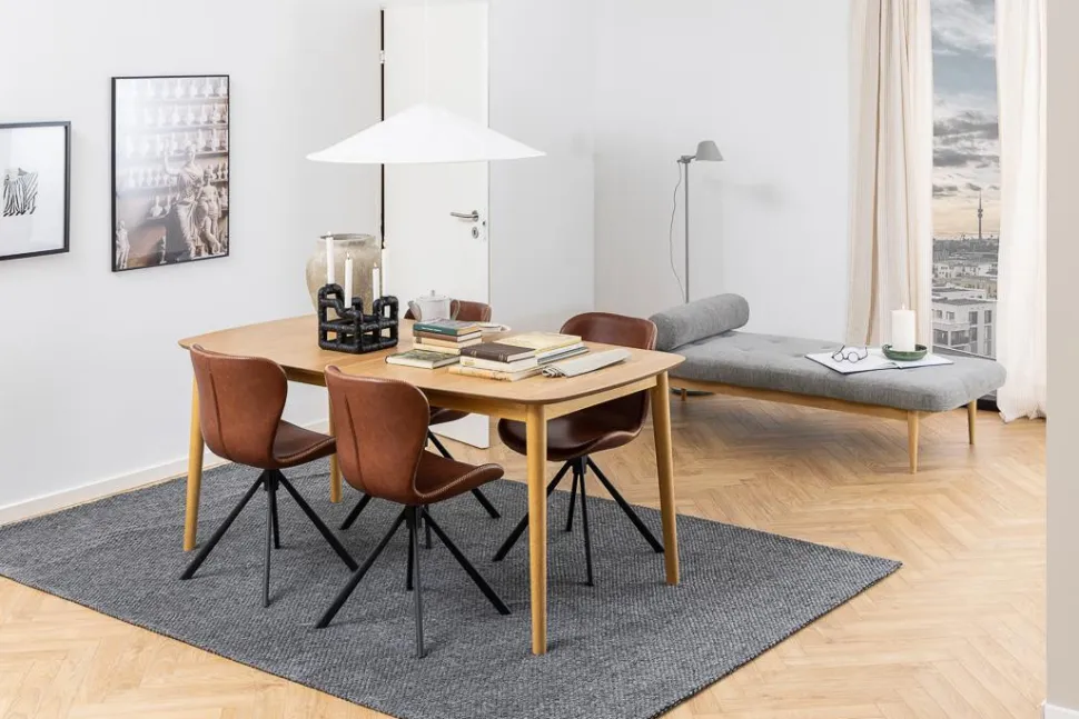 Krzesło Batilda Retro cross brandy