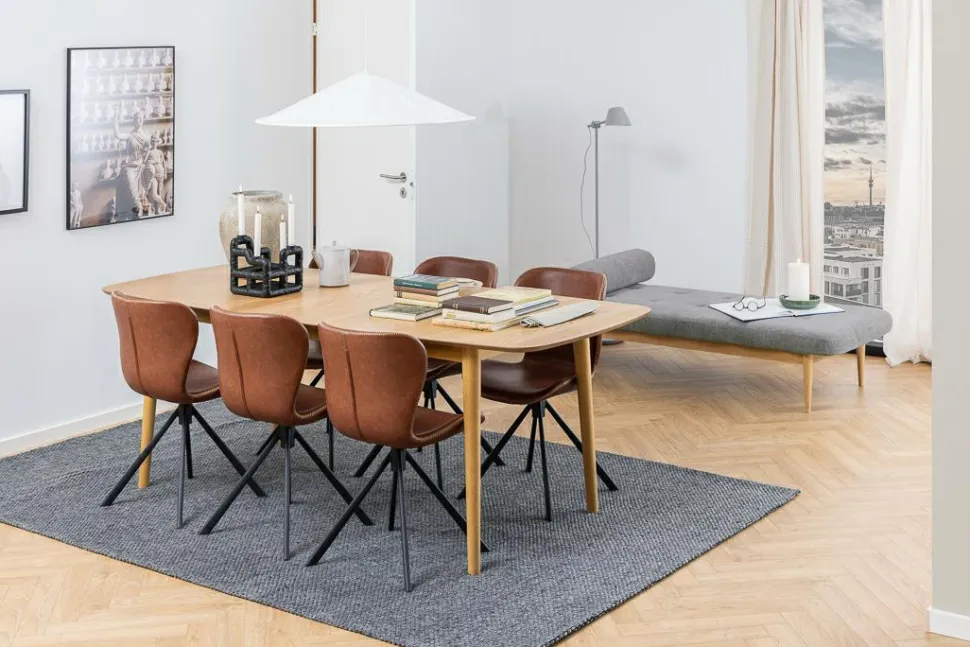 Krzesło Batilda Retro cross brandy