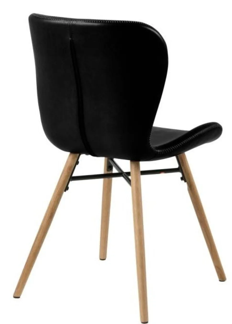 Krzesło Batilda Retro czarne/naturalne