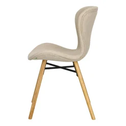 Krzesło Batilda Sand tapicerowane