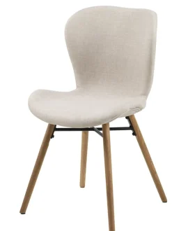 Krzesło Batilda Sand tapicerowane