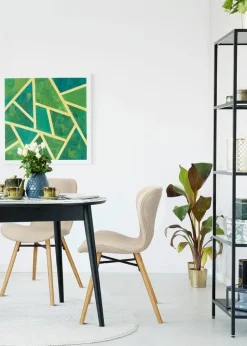 Krzesło Batilda Sand tapicerowane