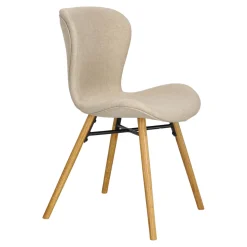 Krzesło Batilda Sand tapicerowane