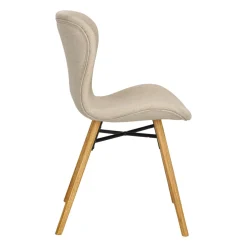 Krzesło Batilda Sand tapicerowane