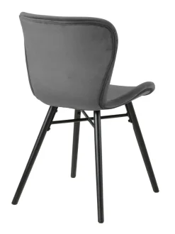 Krzesło Batilda VIC Dark grey tapicerowane