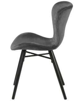 Krzesło Batilda VIC Dark grey tapicerowane