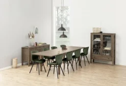 Krzesło Batilda VIC forest green tapicerowane