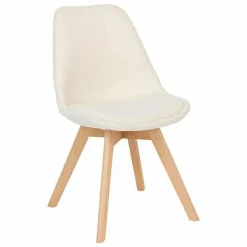 Krzesło Baya boucle białe