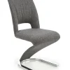 Krzesło Beate szare/czarne