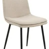 Krzesło Becca beżowe tkanina Basel 24
