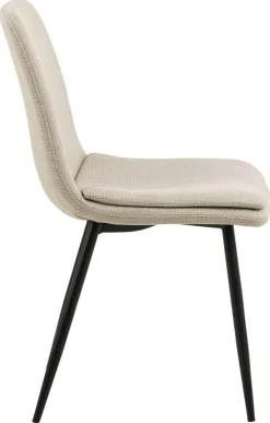 Krzesło Becca beżowe tkanina Basel 24