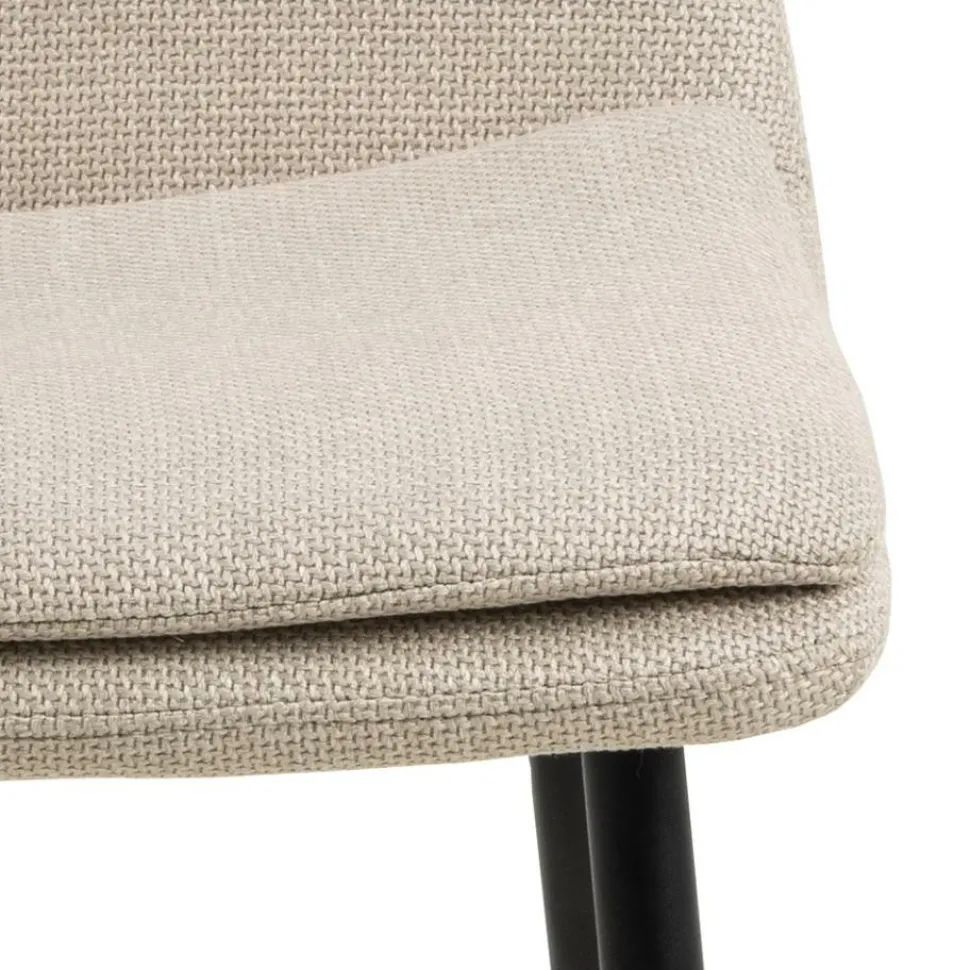 Krzesło Becca beżowe tkanina Basel 24