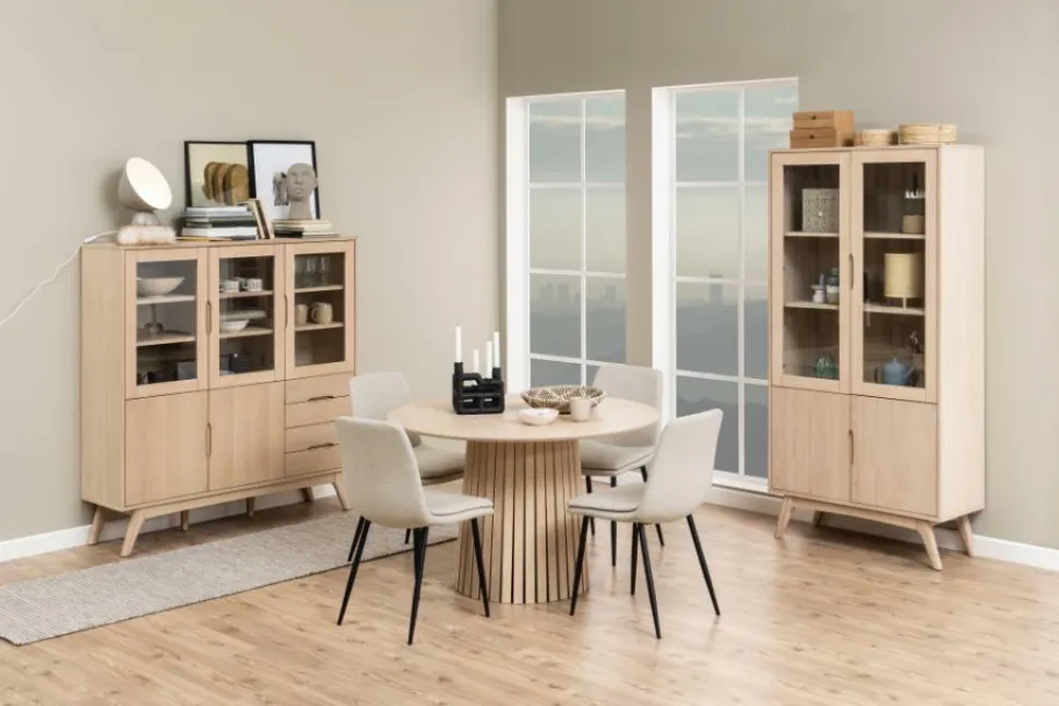 Krzesło Becca beżowe tkanina Basel 24